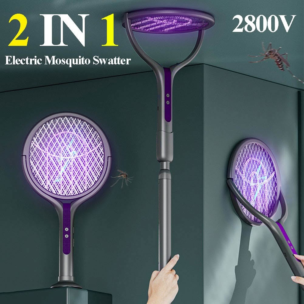 Telescopic Mosquito Swatter Racket
